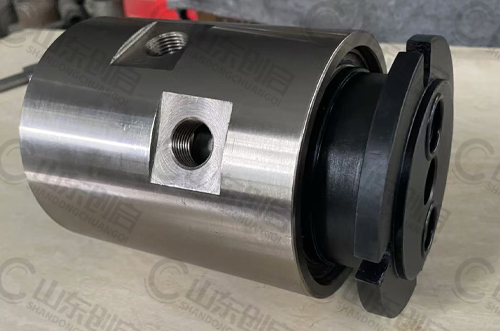 Y2型冷却水两通路旋转接头实物图