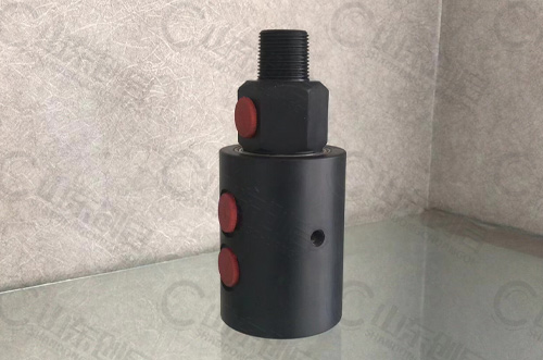 两通路卷取机液压旋转接头实物图